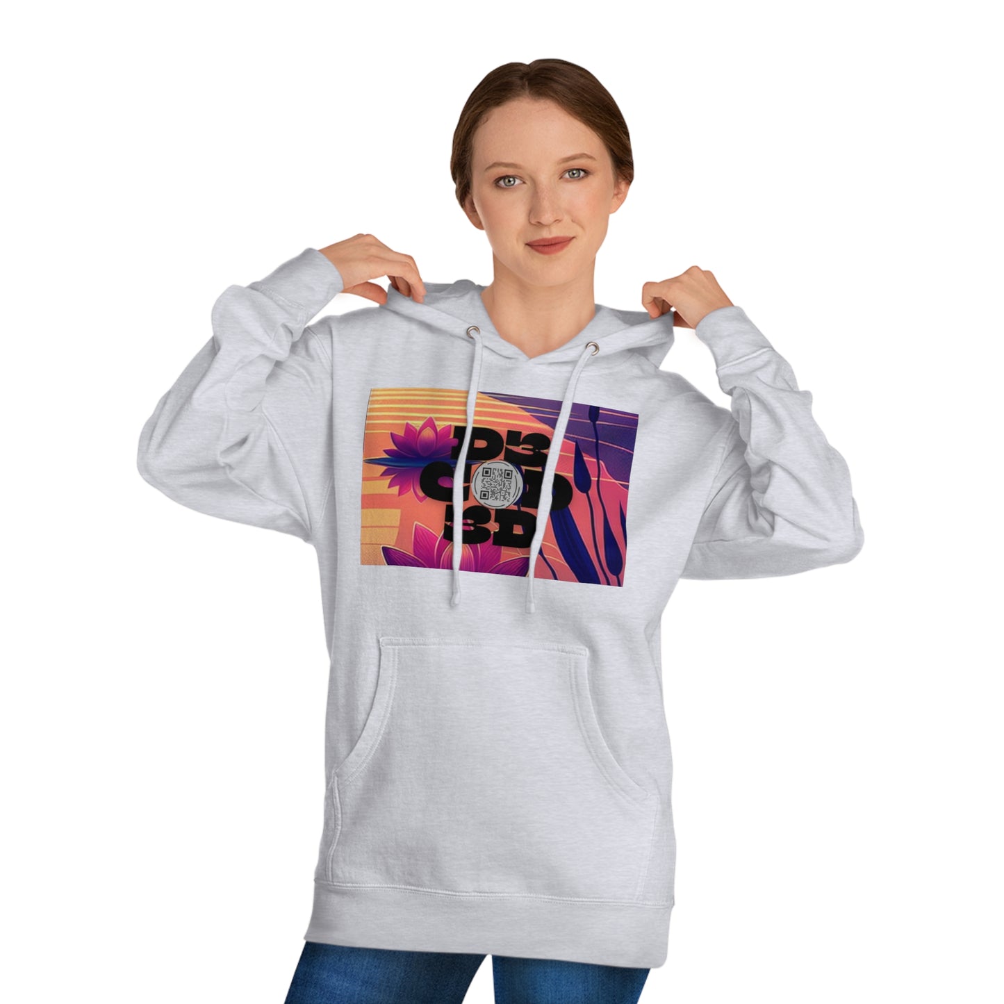 ENCODED | INNER PEACE BEGINS WITH YOU | Unisex Hooded Sweatshirt