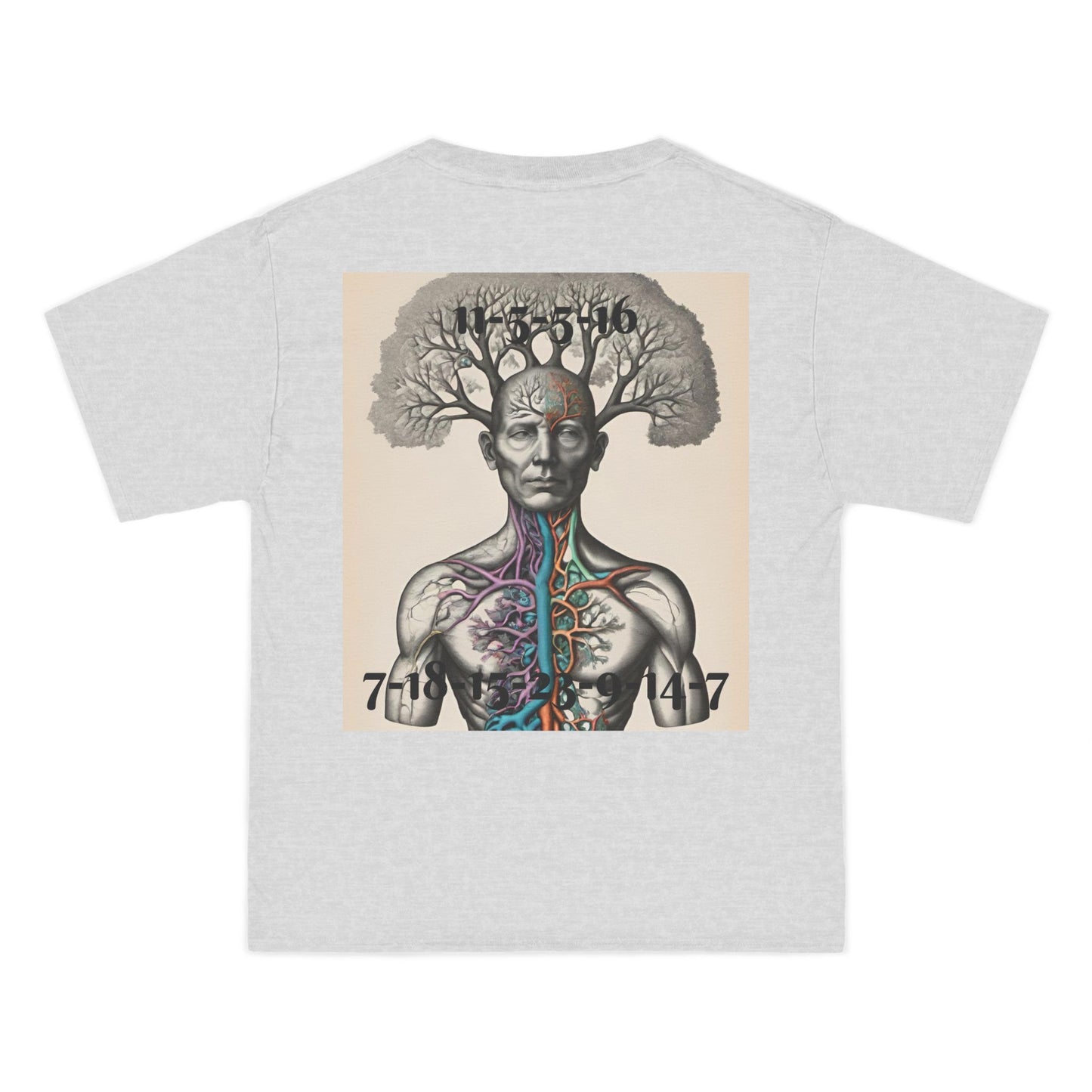 ENCODED | KEEP GROWING | Unisex Beefy-T® short-sleeve T-shirt