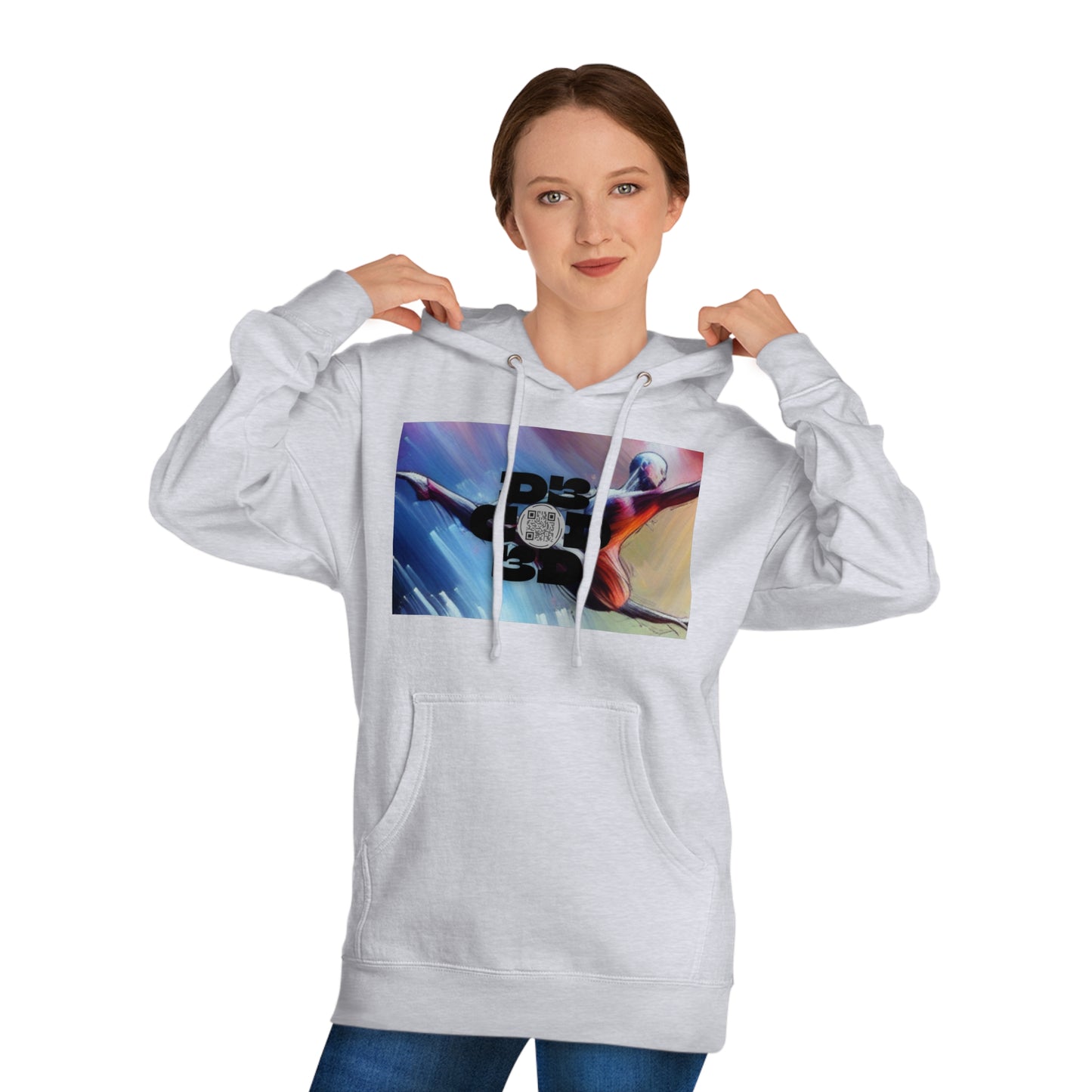 ENCODED | EXPRESS YOURSELF | Unisex Hooded Sweatshirt