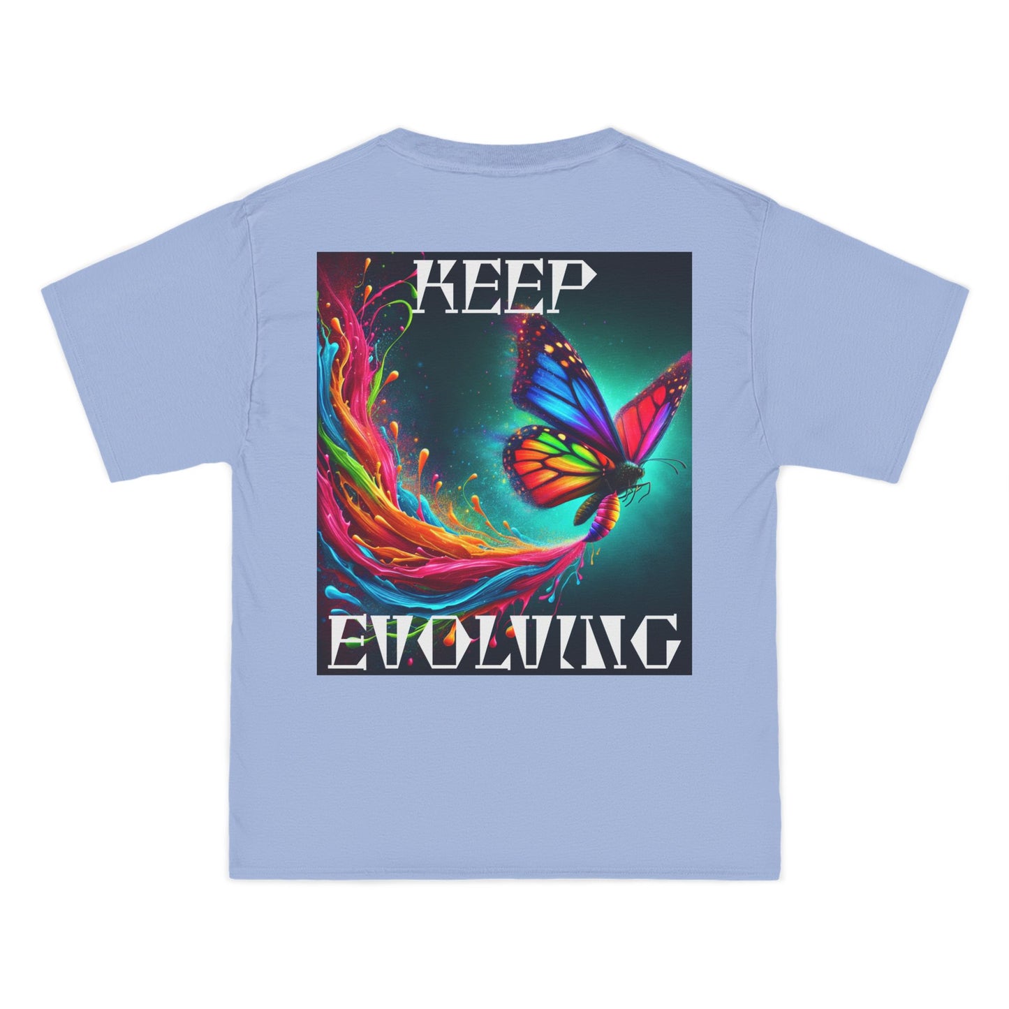 DECODED | KEEP EVOLVING | Unisex Beefy-T® short-sleeve T-shirt