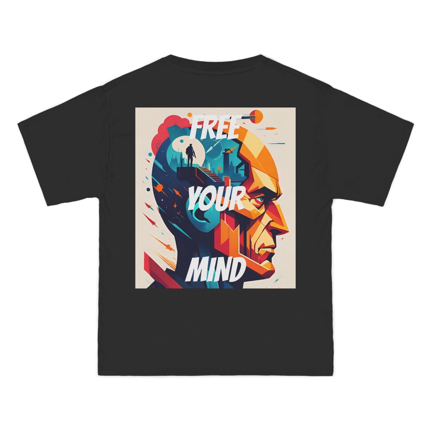 DECODED | FREE YOUR MIND | Unisex Beefy-T® short-sleeve T-shirt