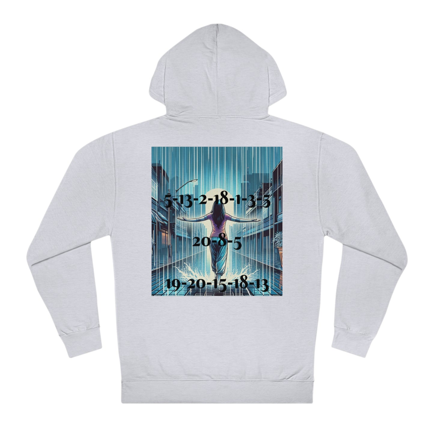 ENCODED | EMBRACE THE STORM | Unisex Hooded Sweatshirt