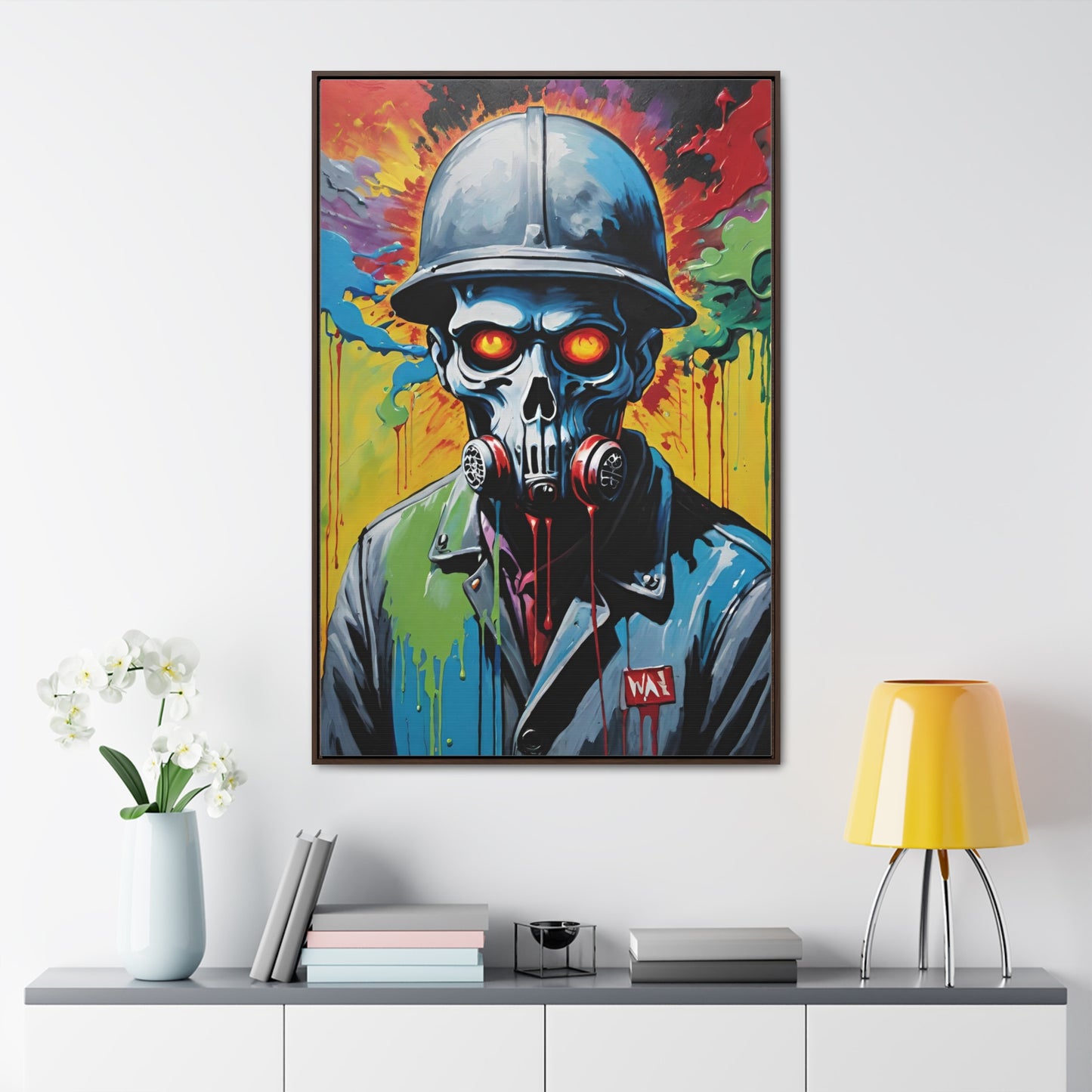 DEFY THE DECAY | Vertical Framed Canvas