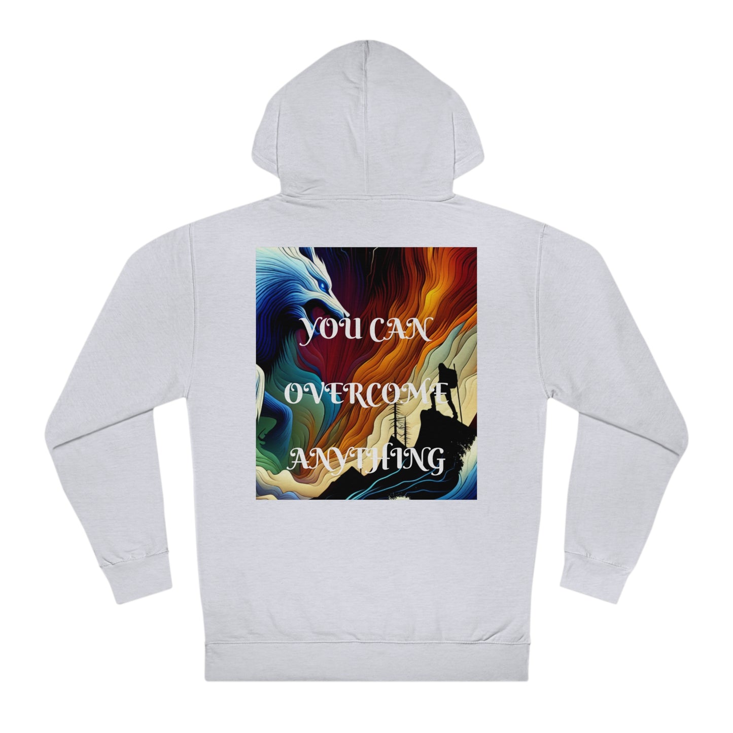 DECODED | YOU CAN OVERCOME ANYTHING | Unisex Hooded Sweatshirt