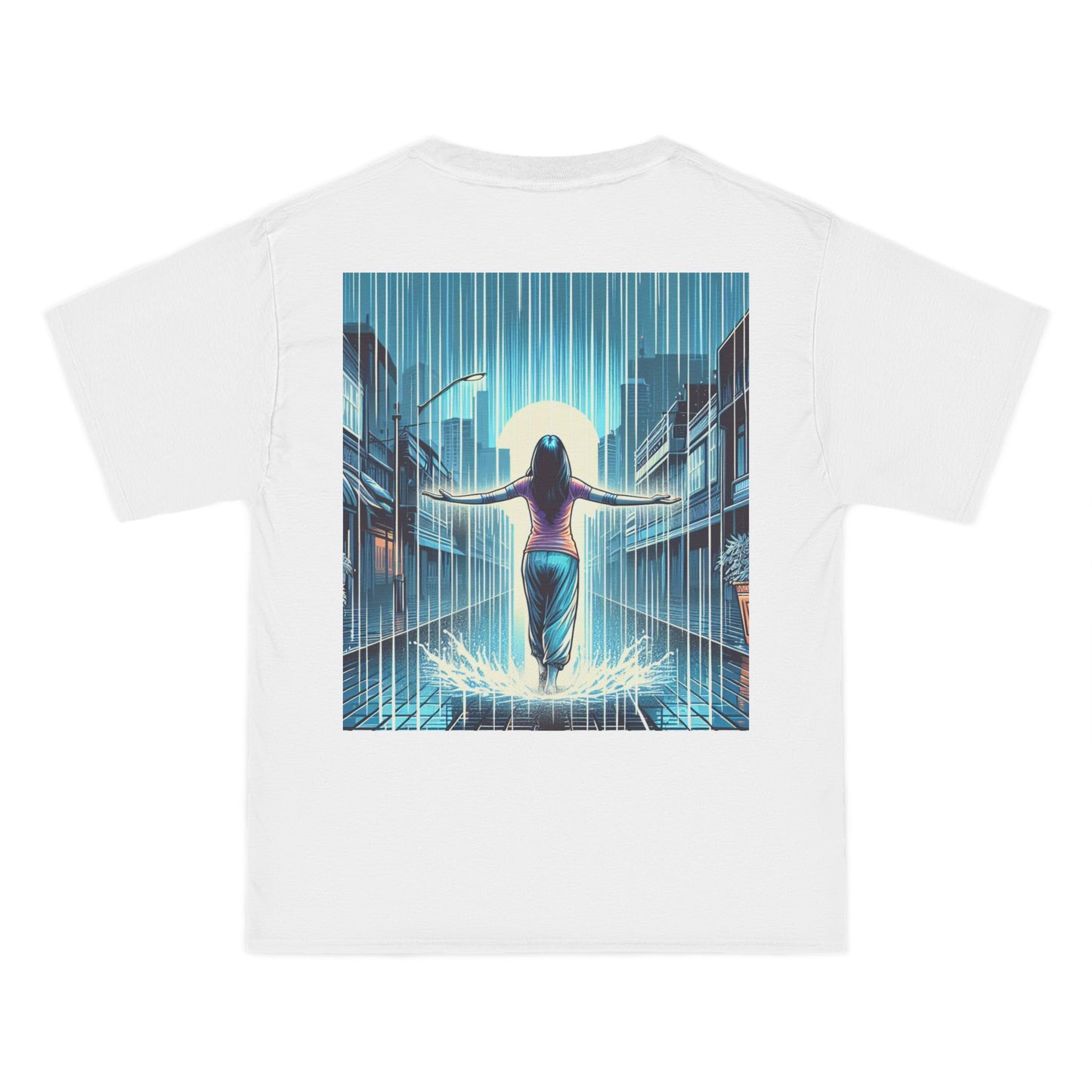 NO CODE | EMBRACE THE STORM | Unisex Beefy-T®  Short-Sleeve T-Shirt