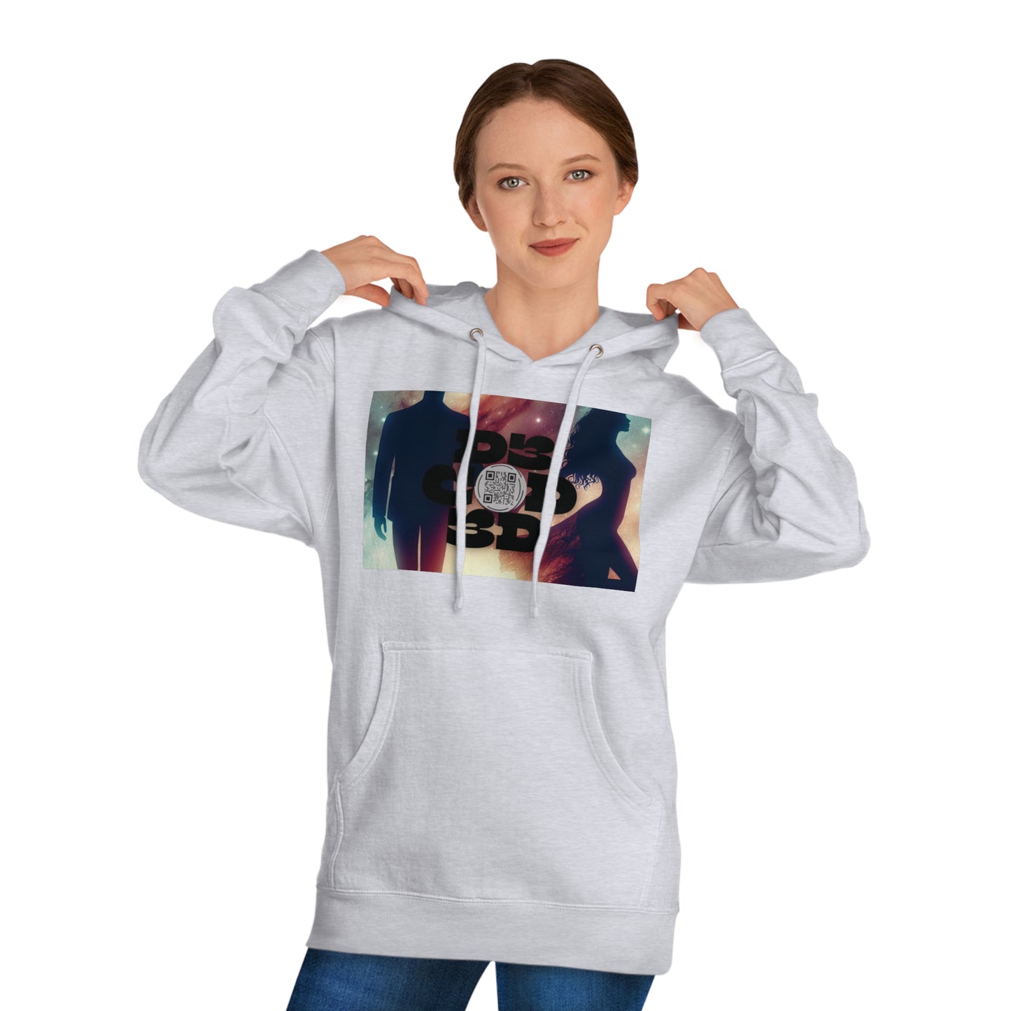 NO CODE | LOVE & BE LOVED | Unisex Hooded Sweatshirt