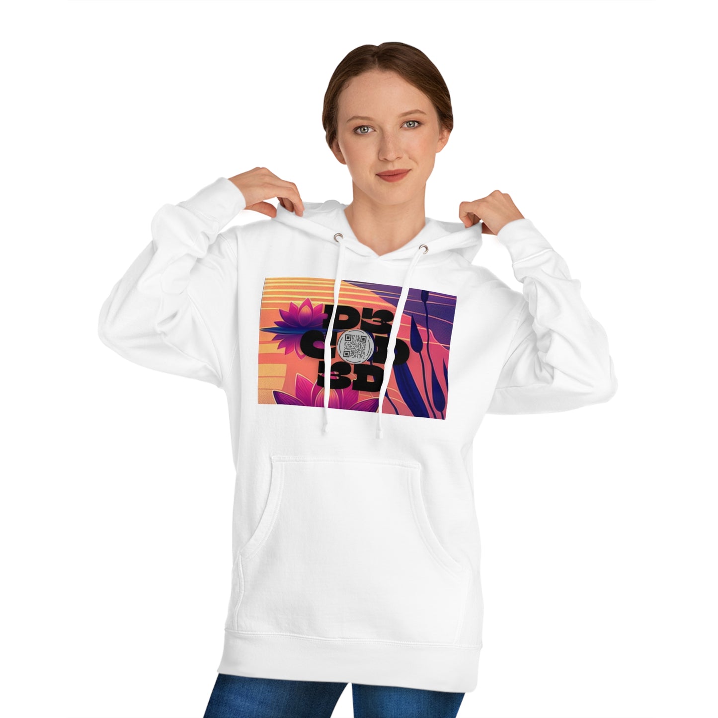 ENCODED | INNER PEACE BEGINS WITH YOU | Unisex Hooded Sweatshirt