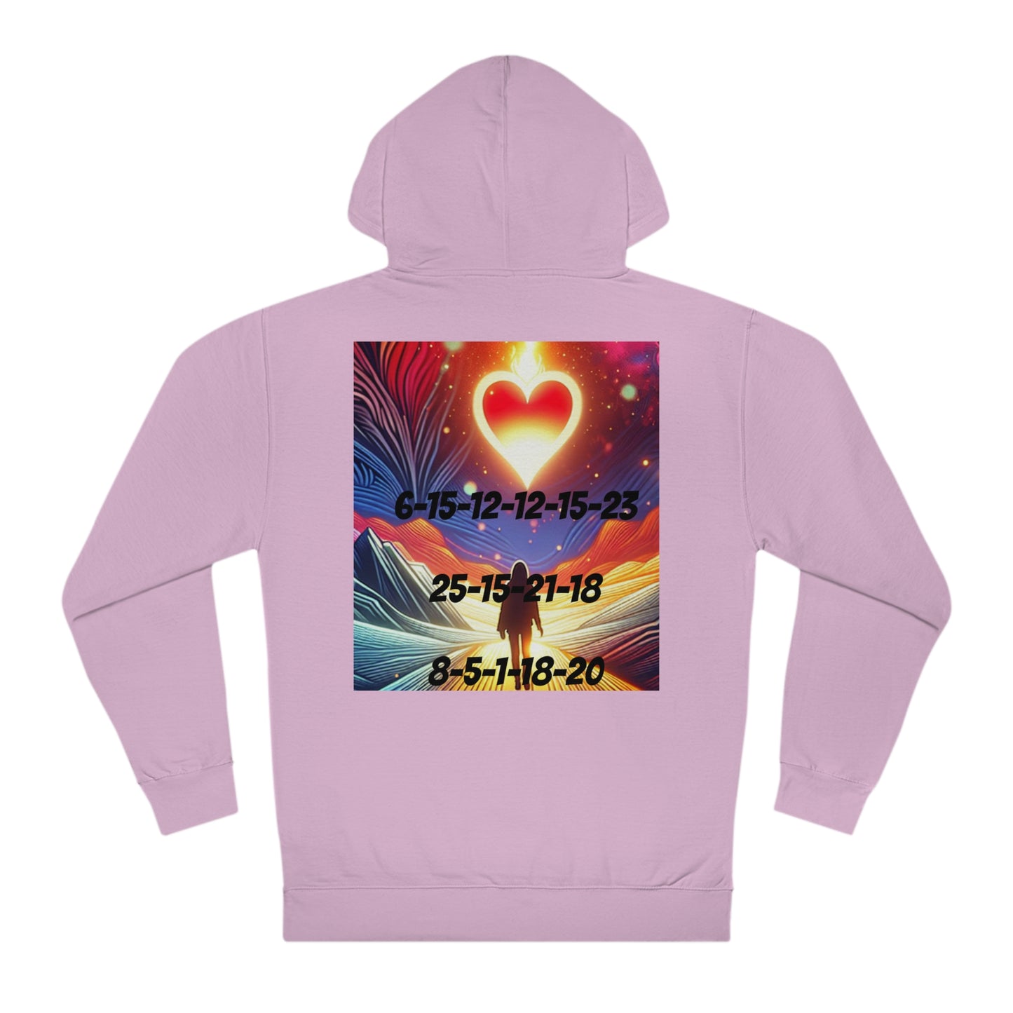 ENCODED | FOLLOW YOUR HEART | Unisex Hooded Sweatshirt