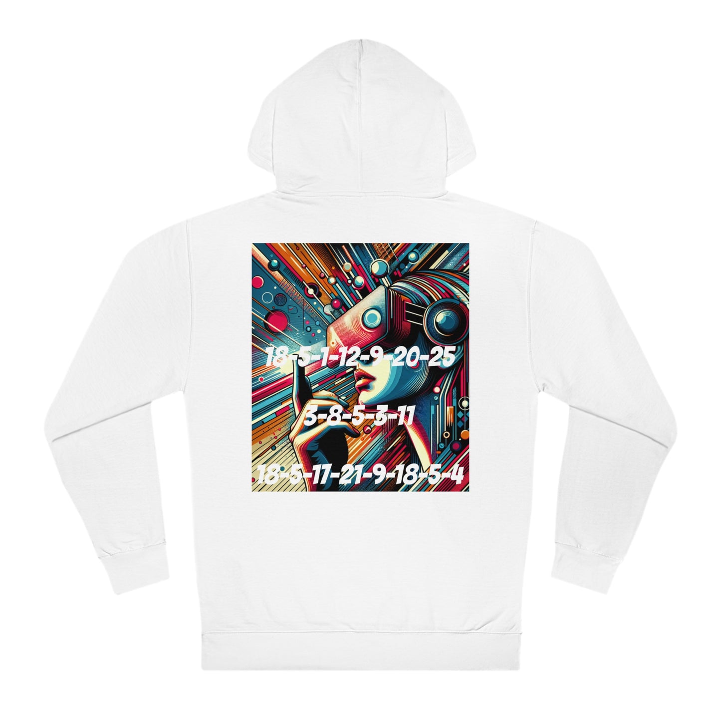 ENCODED | REALITY CHECK REQUIRED | Unisex Hooded Sweatshirt