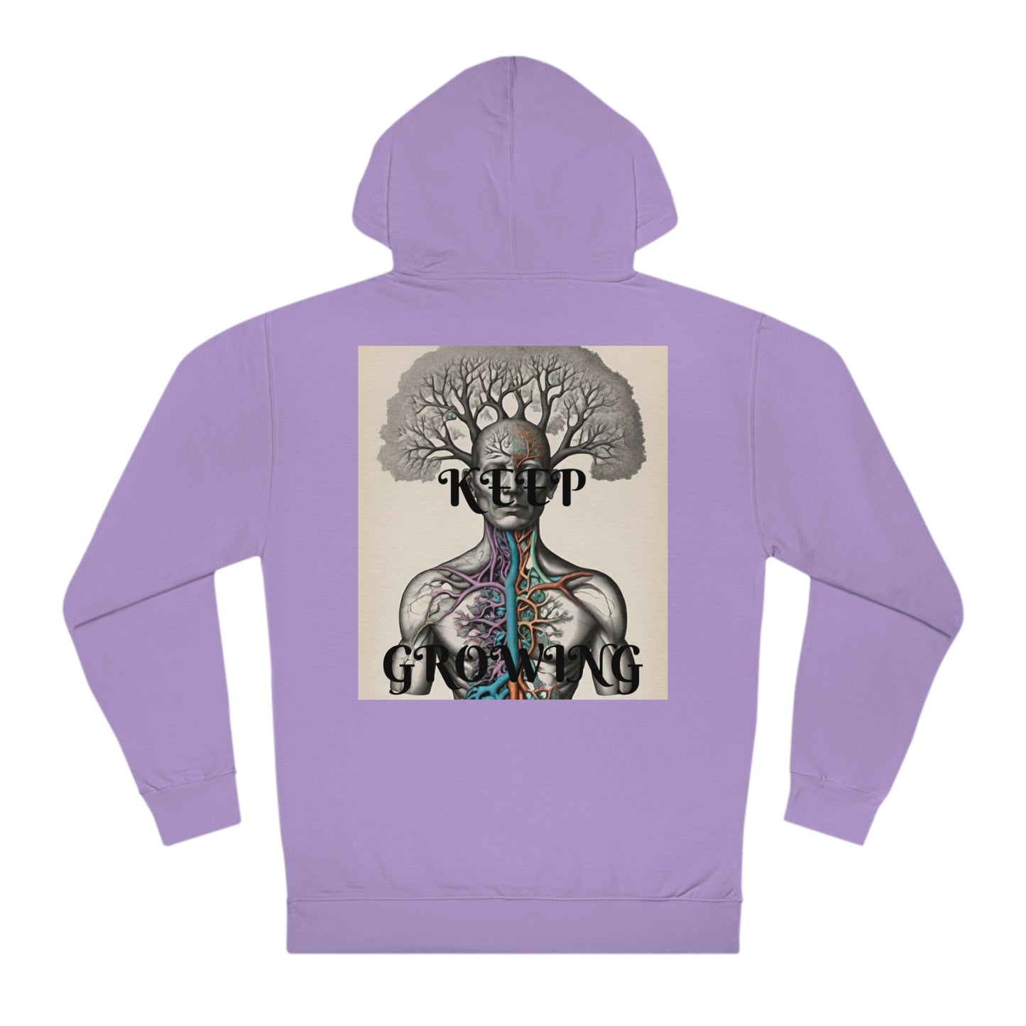 DECODED | KEEP GROWING | Unisex Hooded Sweatshirt