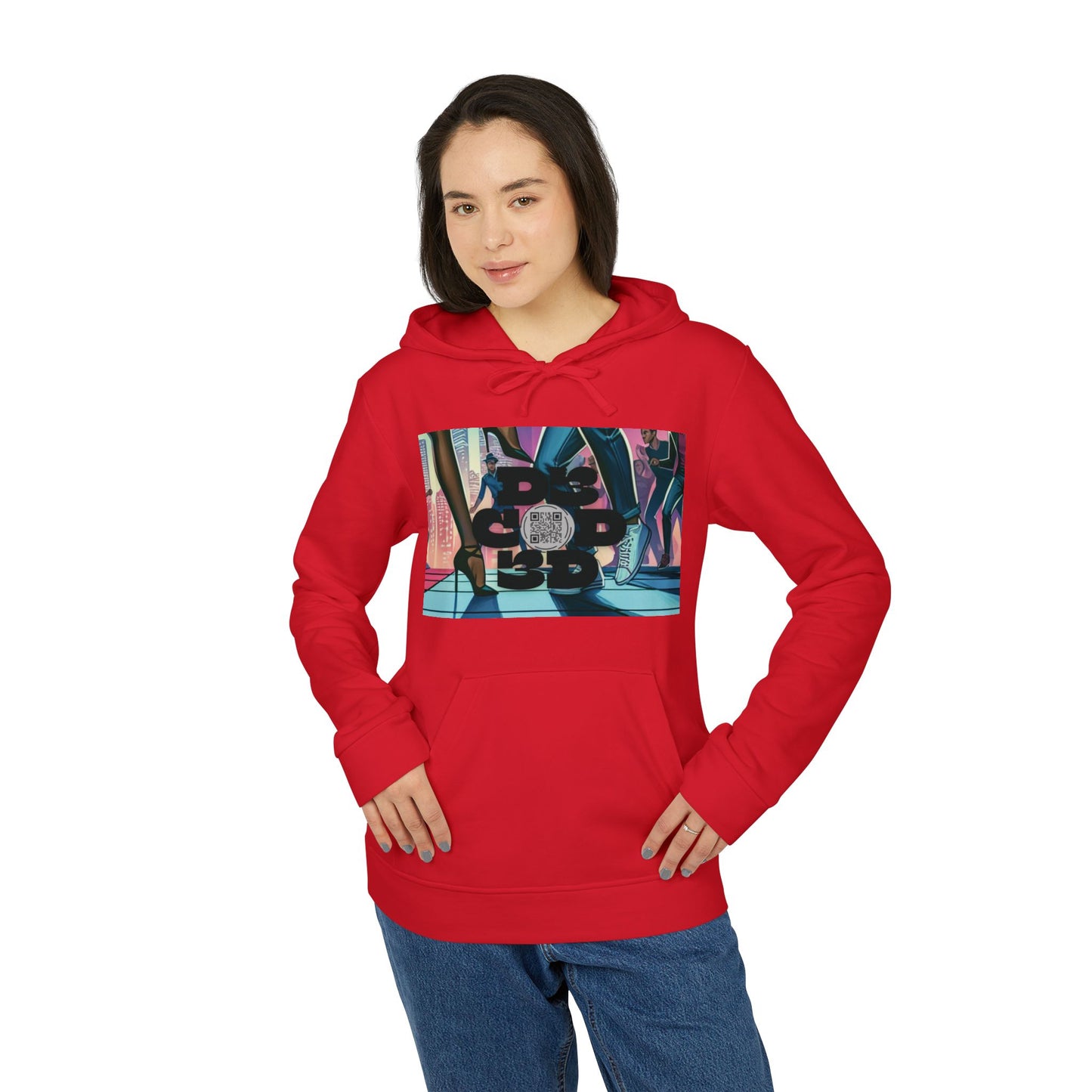 DO YOU | D3C0D3D X Adidas Unisex Fleece Hoodie