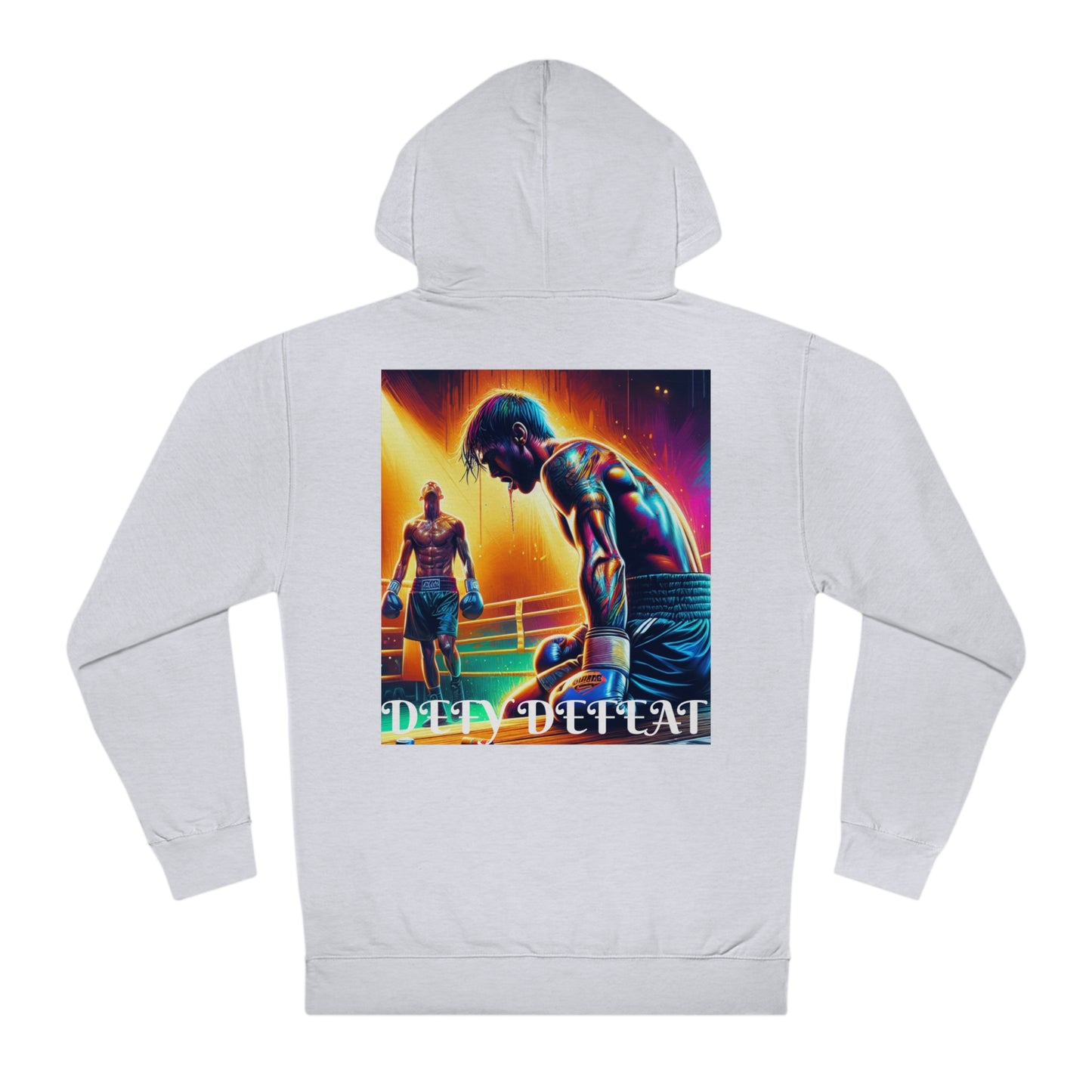 DECODED | DEFY DEFEAT | Unisex Hooded Sweatshirt