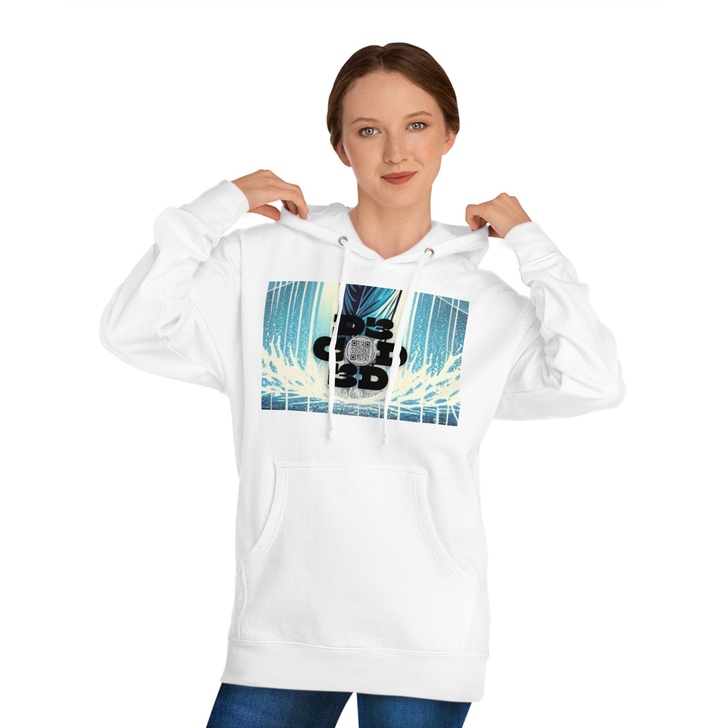 ENCODED | EMBRACE THE STORM | Unisex Hooded Sweatshirt