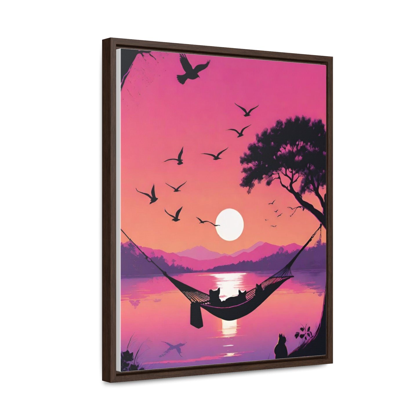 APPRECIATE THE LITTLE THINGS | Vertical Framed Canvas