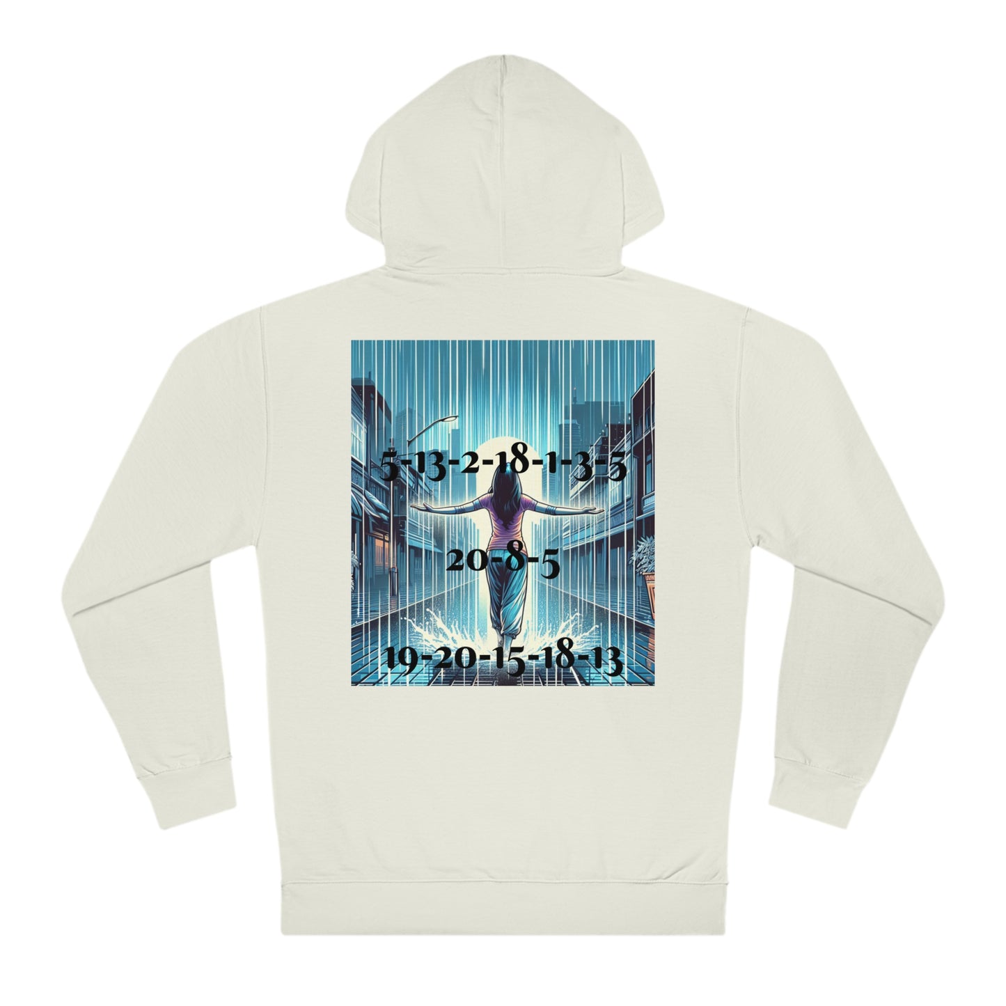 ENCODED | EMBRACE THE STORM | Unisex Hooded Sweatshirt