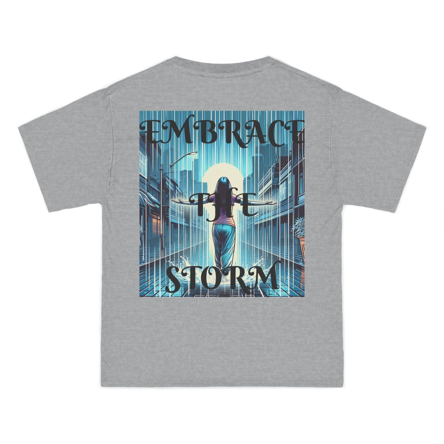 DECODED | EMBRACE THE STORM | Unisex Beefy-T®  Short-Sleeve T-Shirt