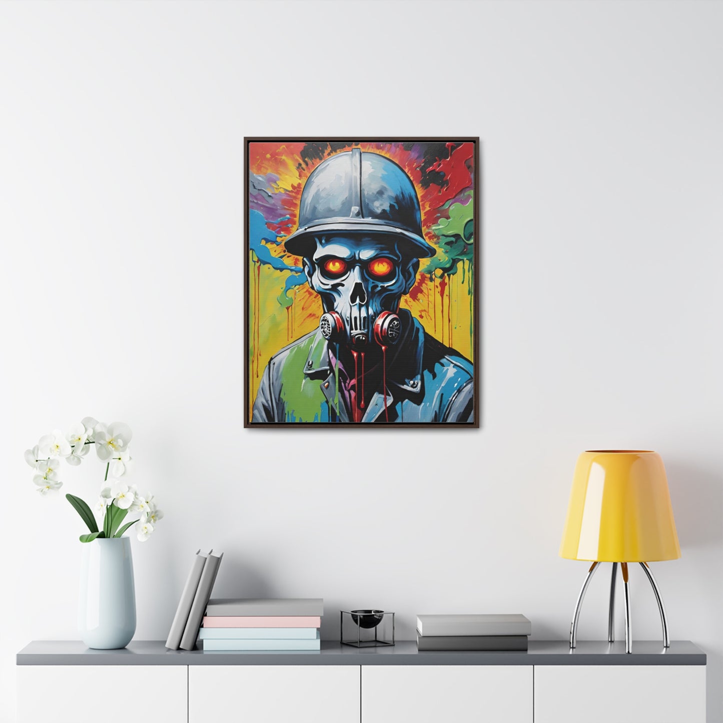 DEFY THE DECAY | Vertical Framed Canvas