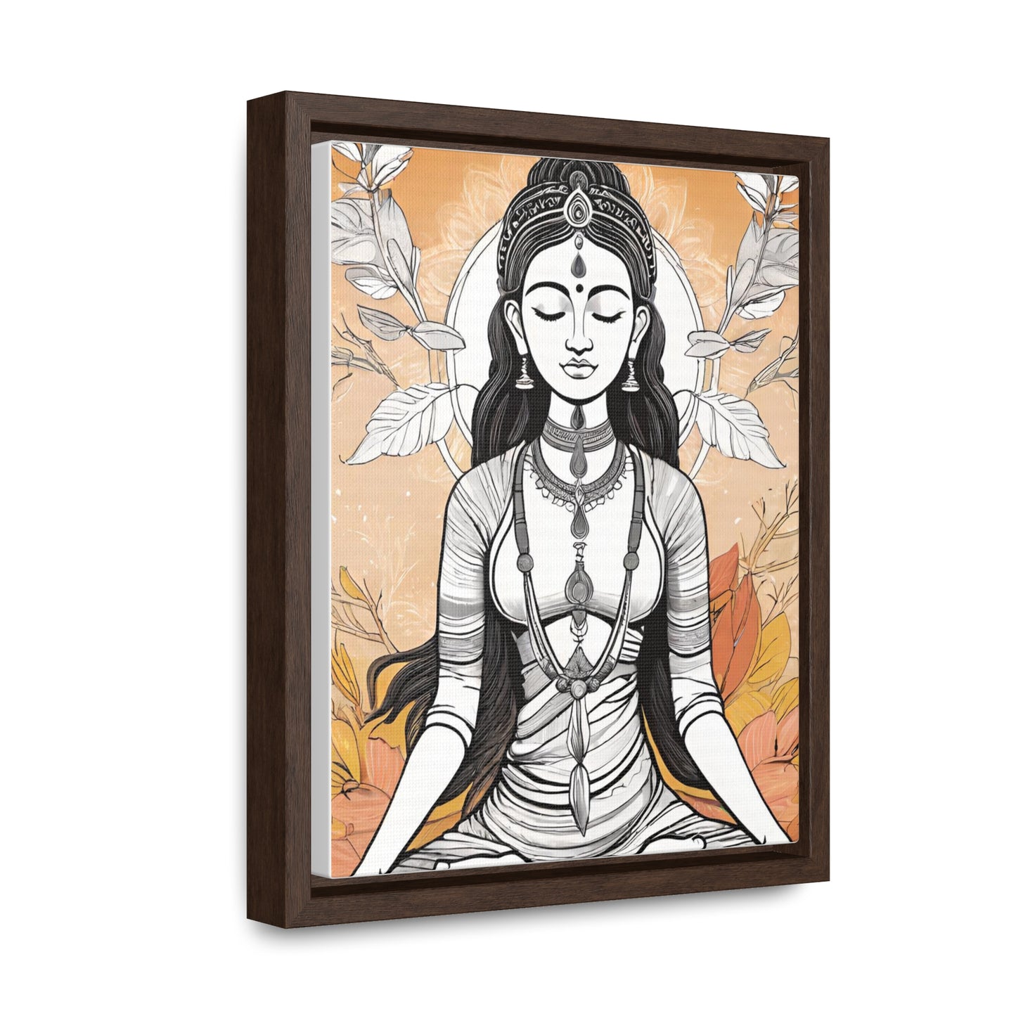 STAY GROUNDED | Vertical Framed Canvas