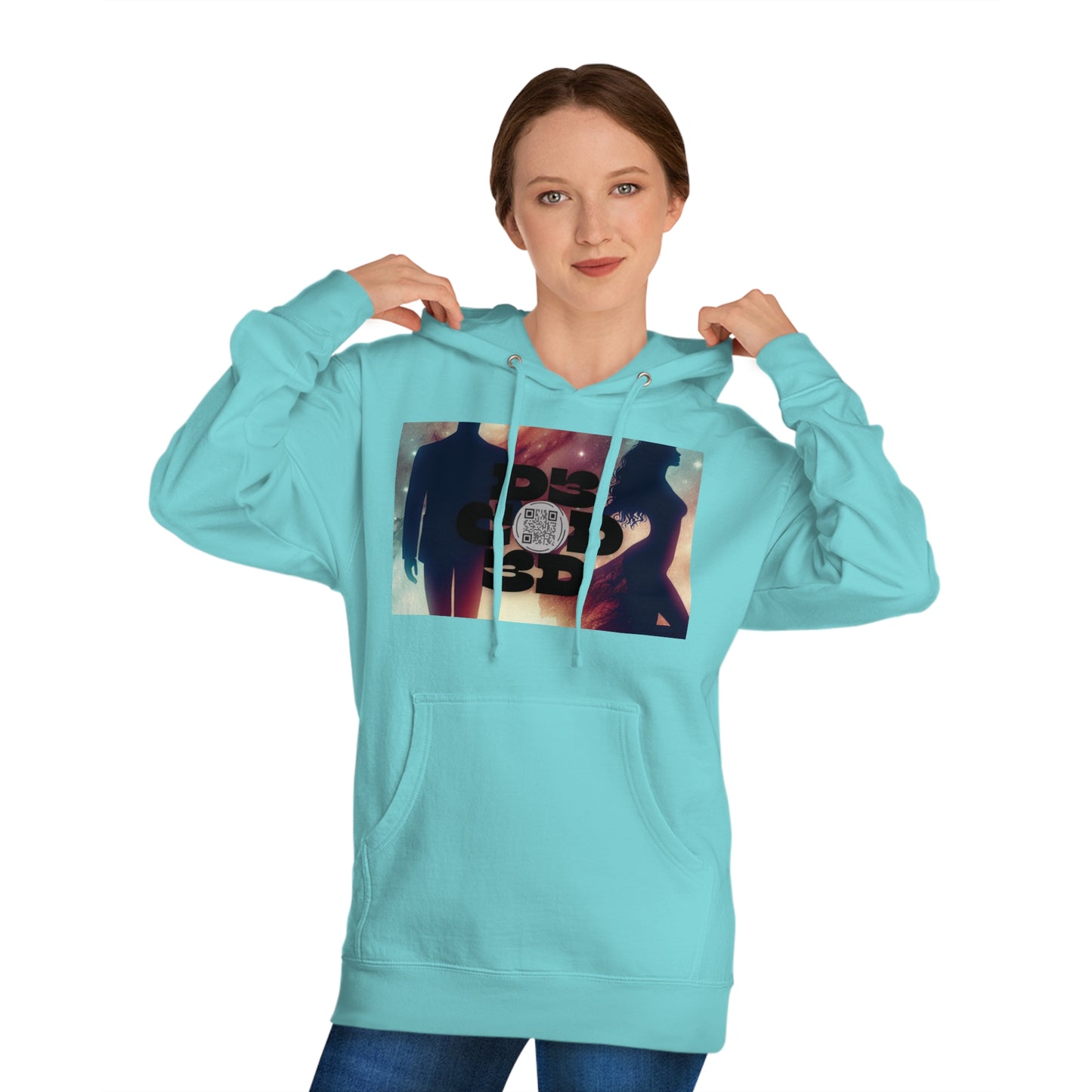 NO CODE | LOVE & BE LOVED | Unisex Hooded Sweatshirt