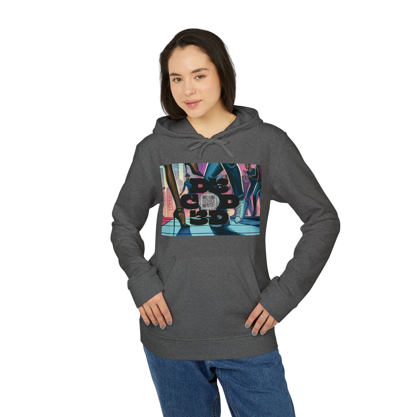 DO YOU | D3C0D3D X Adidas Unisex Fleece Hoodie