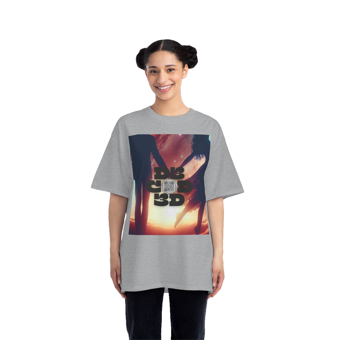 ENCODED | LOVE AND BE LOVED | Unisex Beefy-T® short-sleeve T-shirt