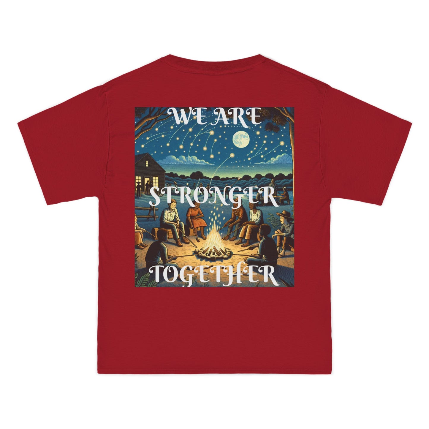 DECODED | WE ARE STRONGER TOGETHER | Unisex Beefy-T® short-sleeve T-shirt