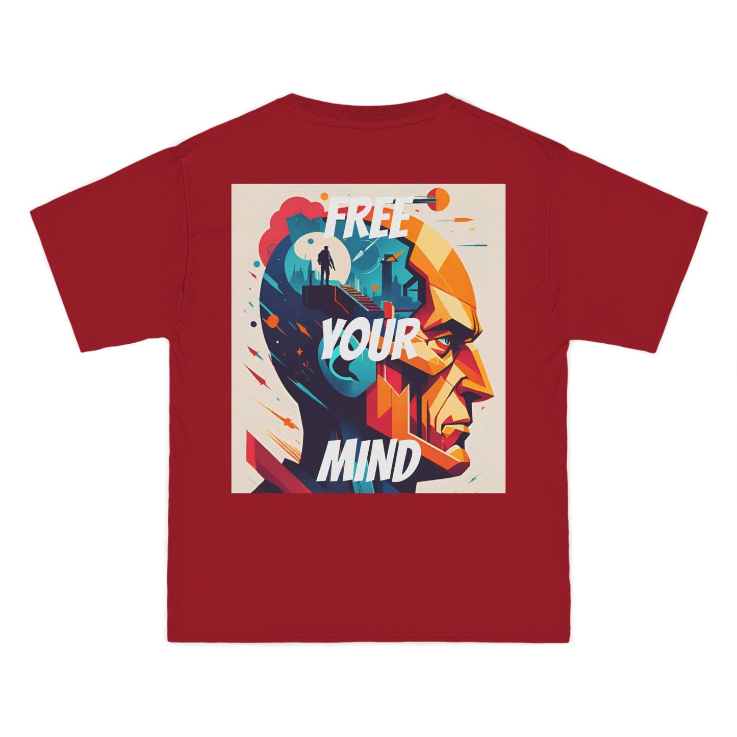 DECODED | FREE YOUR MIND | Unisex Beefy-T® short-sleeve T-shirt