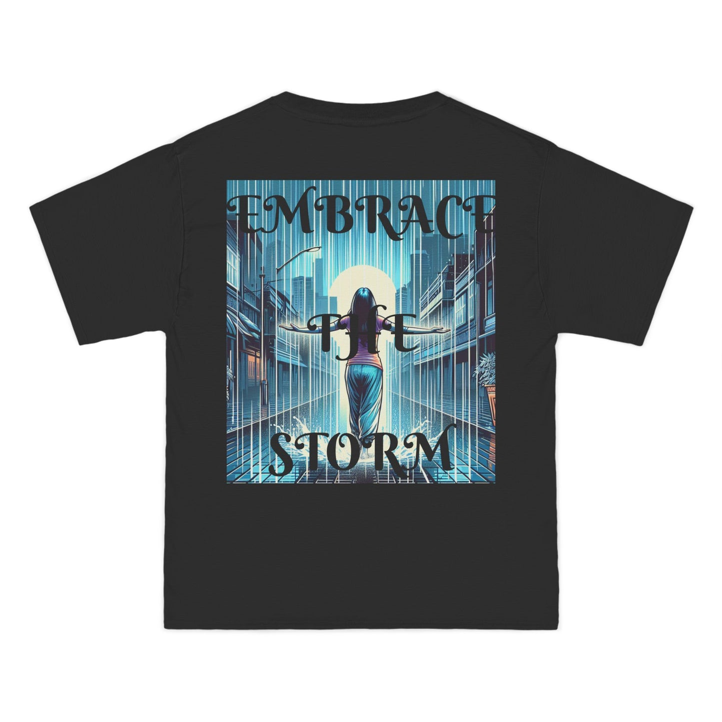 DECODED | EMBRACE THE STORM | Unisex Beefy-T®  Short-Sleeve T-Shirt