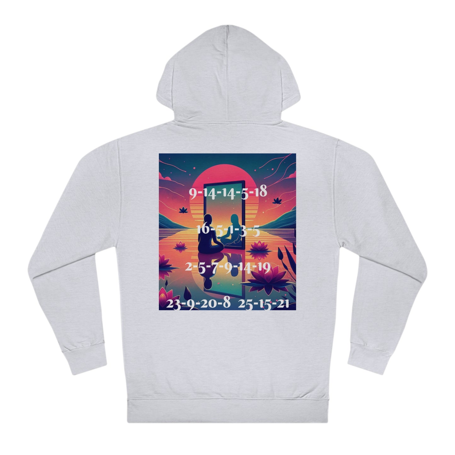 ENCODED | INNER PEACE BEGINS WITH YOU | Unisex Hooded Sweatshirt