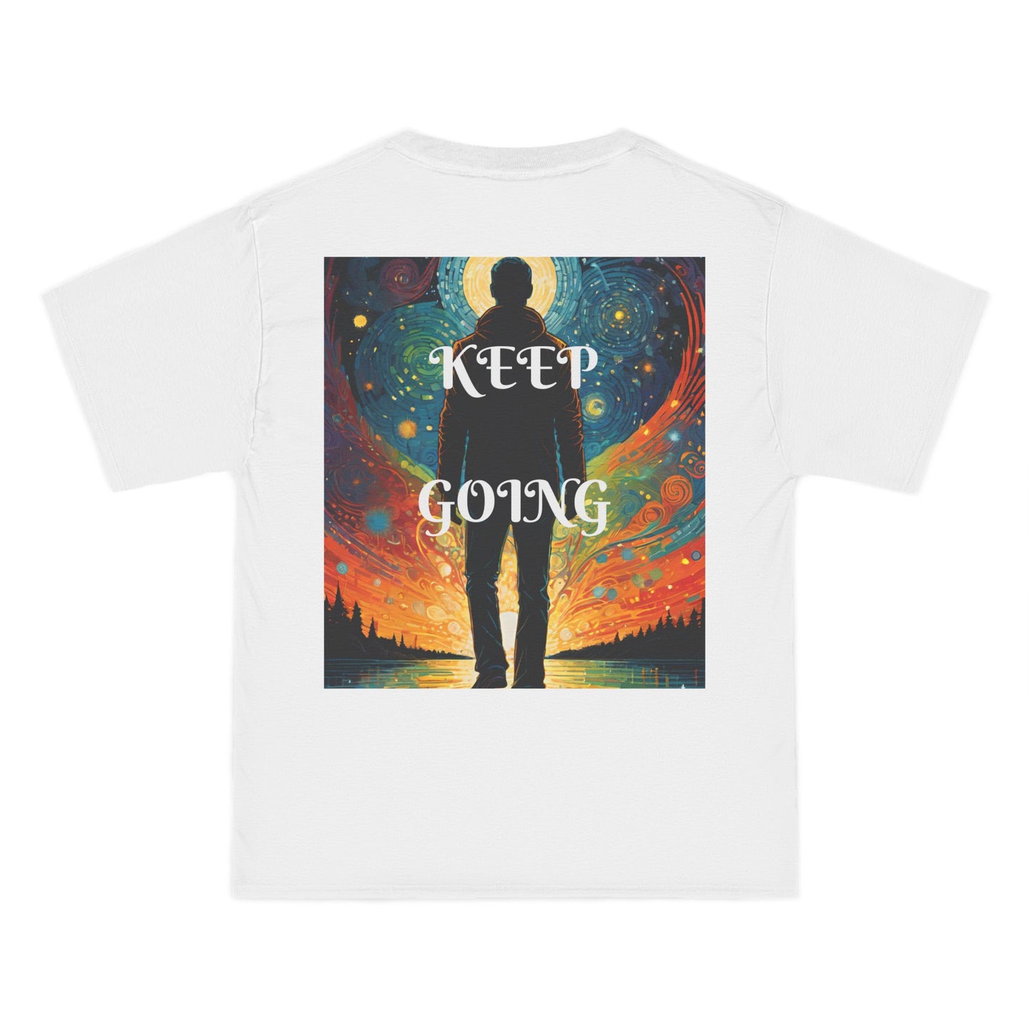 DECODED | KEEP GOING | Unisex Beefy-T® short-sleeve T-shirt