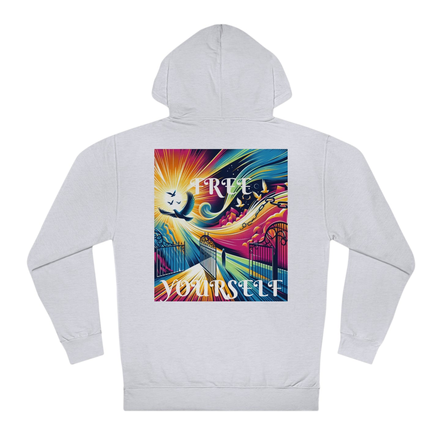 DECODED | FREE YOURSELF | Unisex Hooded Sweatshirt