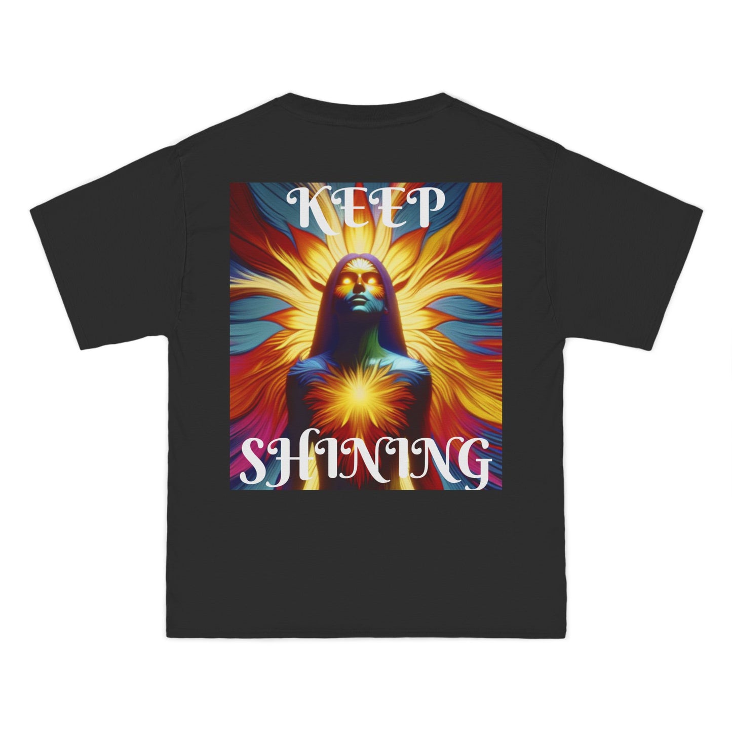 DECODED | KEEP SHINING | Unisex Beefy-T®  Short-Sleeve T-Shirt