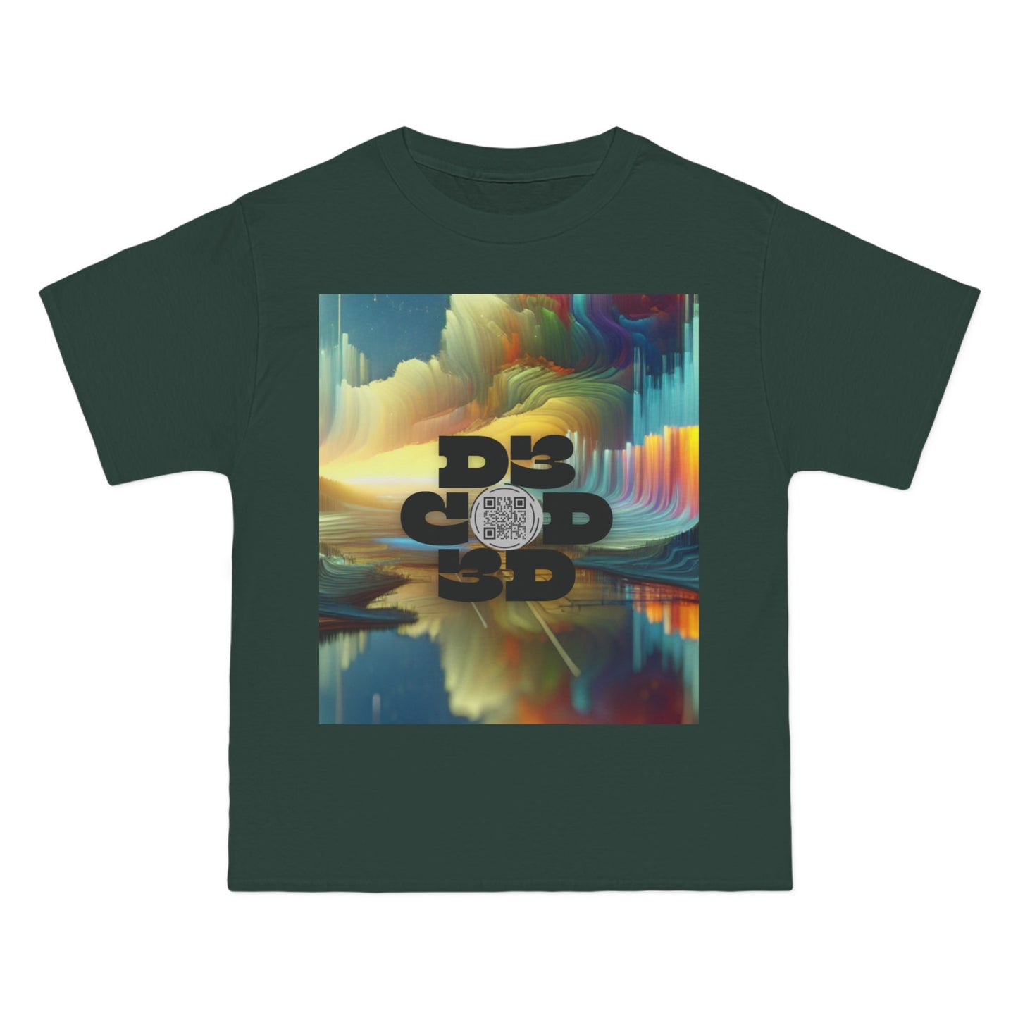 ENCODED | JOURNEY TO THE UNKNOWN | Unisex Beefy-T® short-sleeve T-shirt