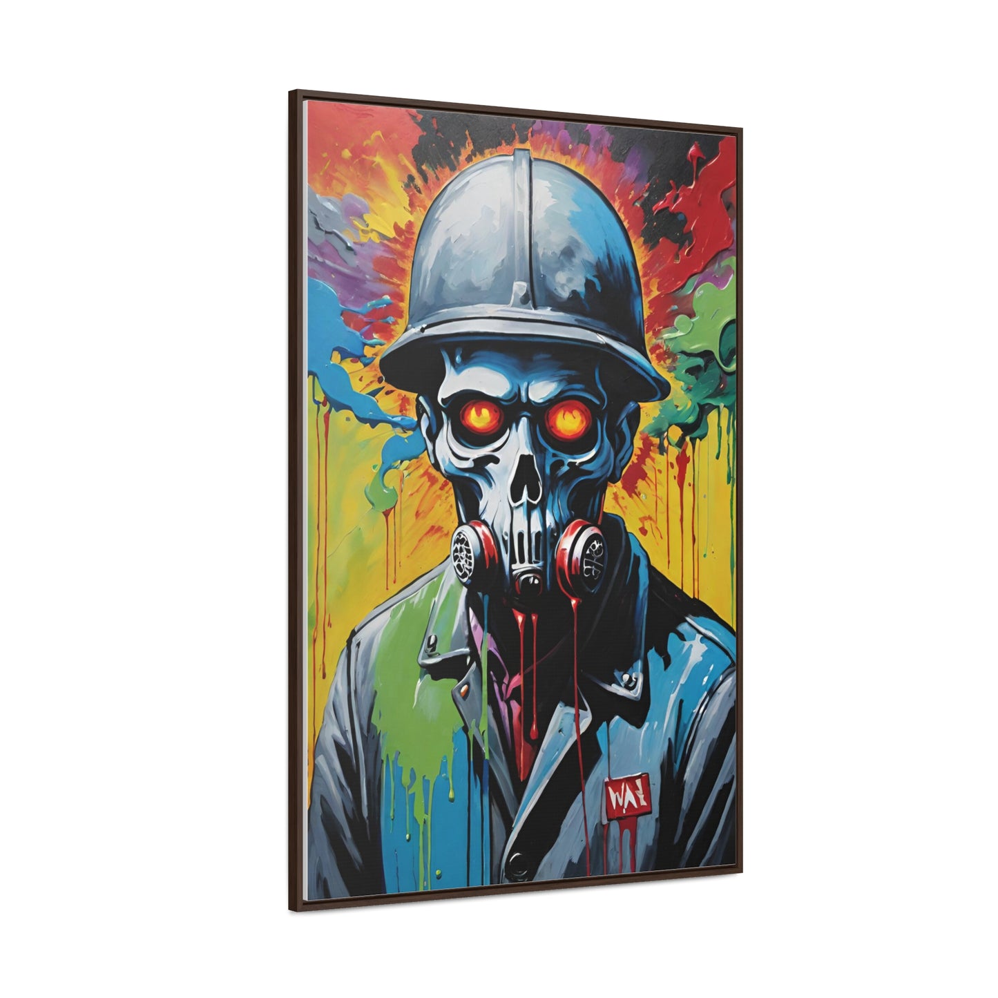 DEFY THE DECAY | Vertical Framed Canvas