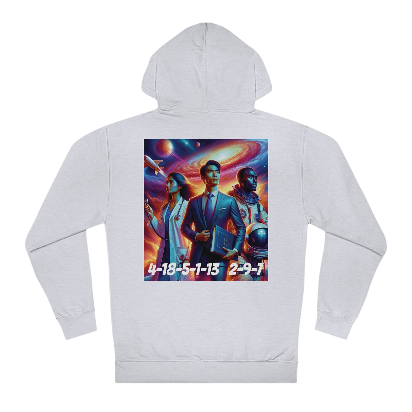 ENCODED | DREAM BIG | Unisex Hooded Sweatshirt