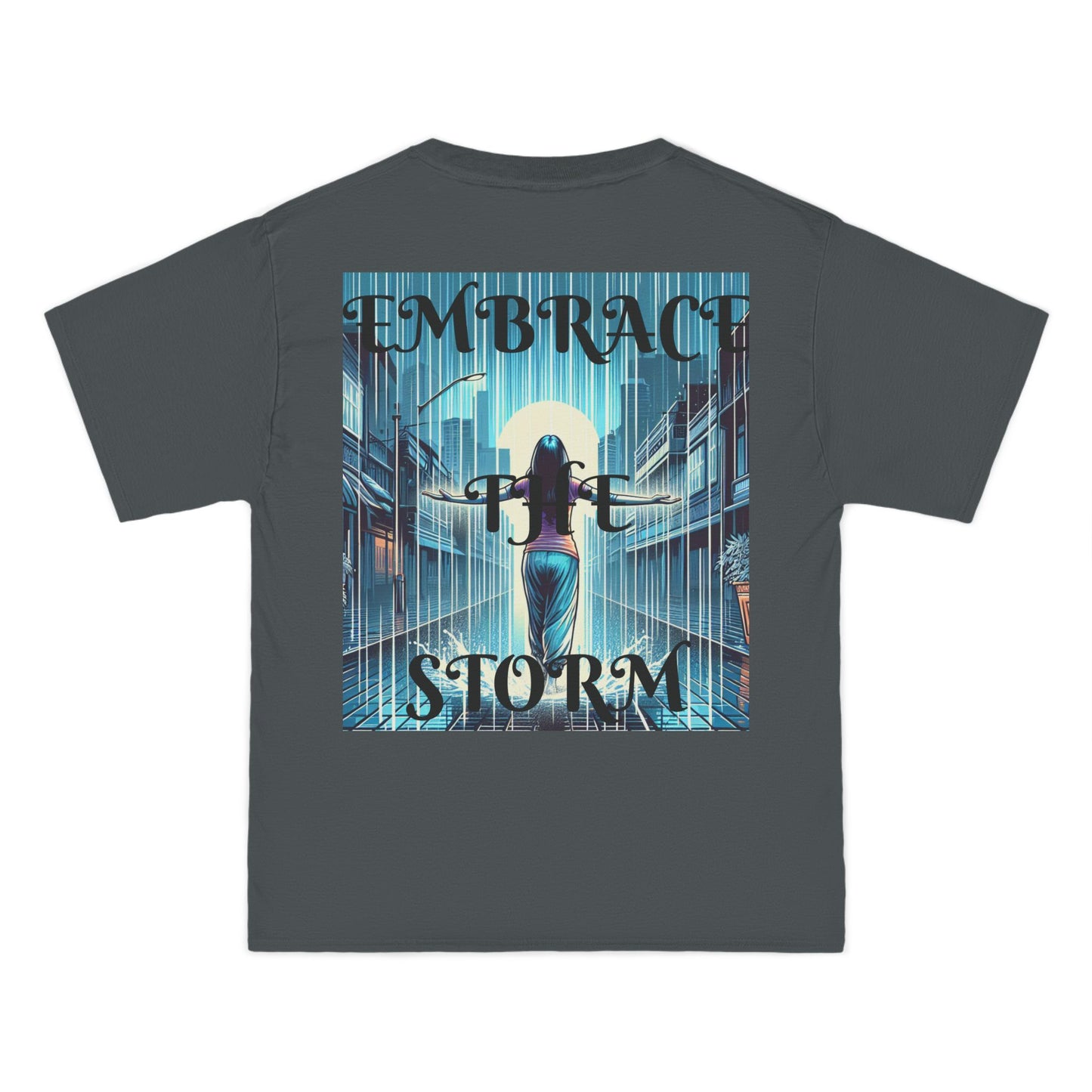 DECODED | EMBRACE THE STORM | Unisex Beefy-T®  Short-Sleeve T-Shirt