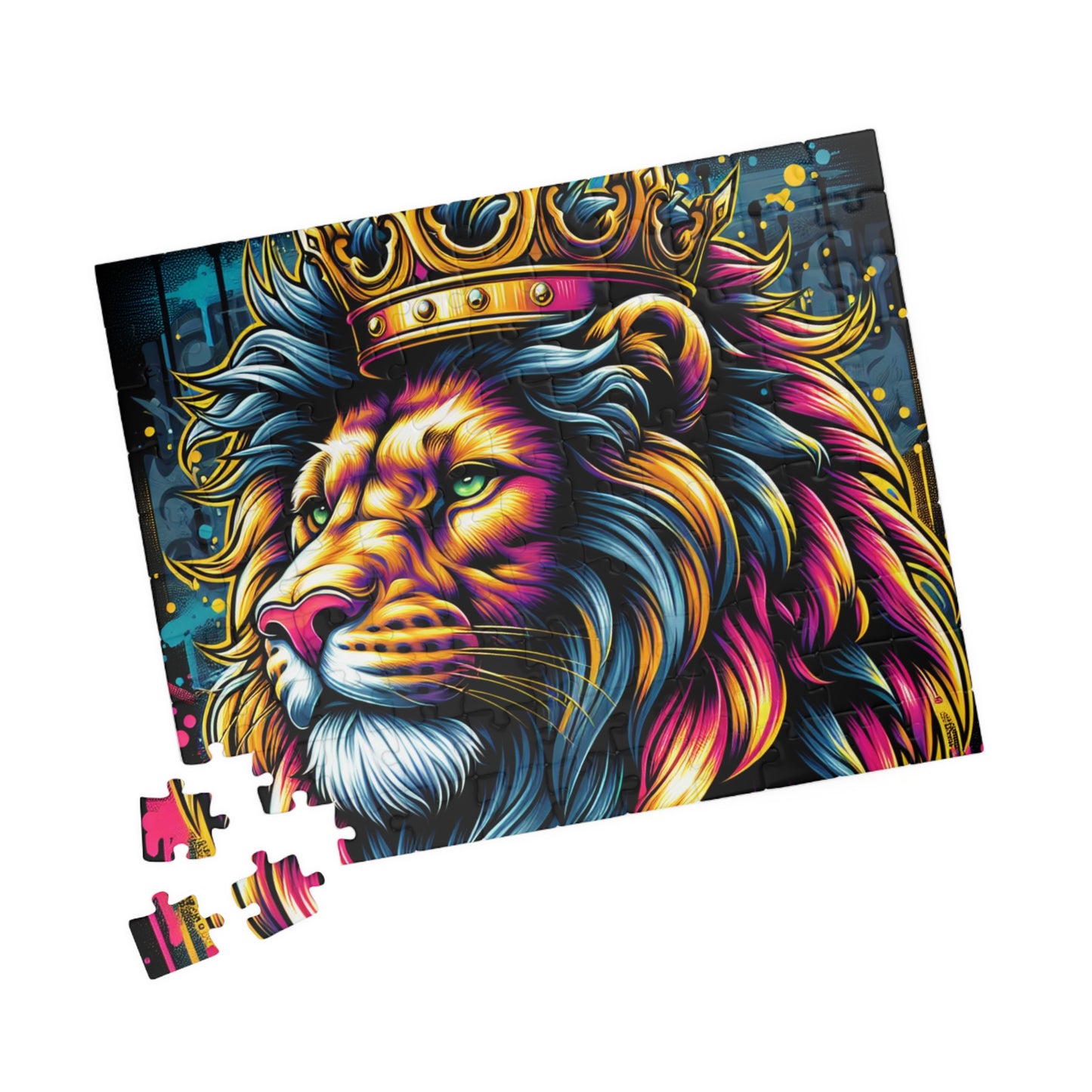 KING LION PUZZLE (110, 252, 520, 1014-piece)