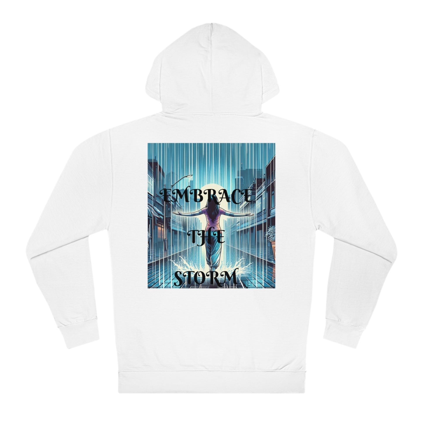 DECODED | EMBRACE THE STORM | Unisex Hooded Sweatshirt